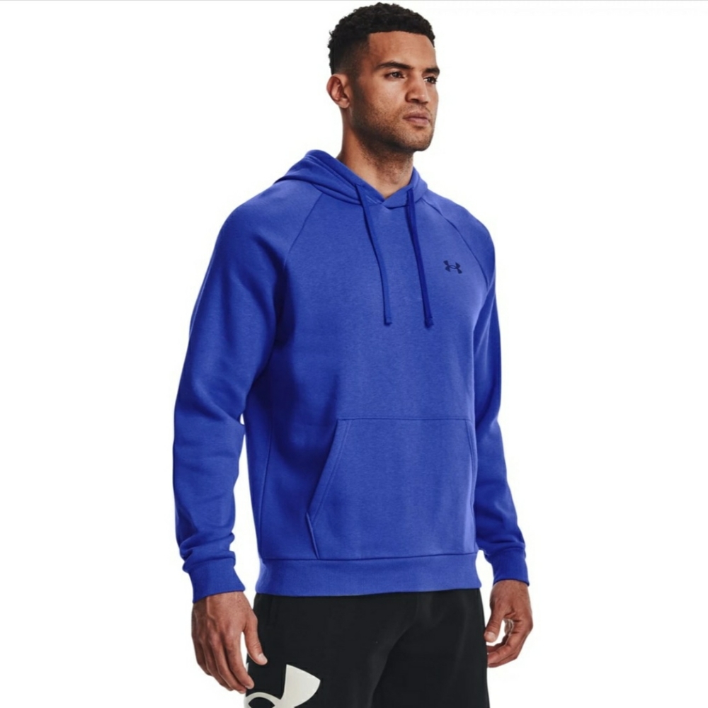UNDER ARMOUR - MENS RIVAL FLEECE MTN HOODIE